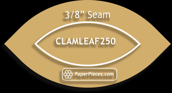 2-1/2" Clam Leaf