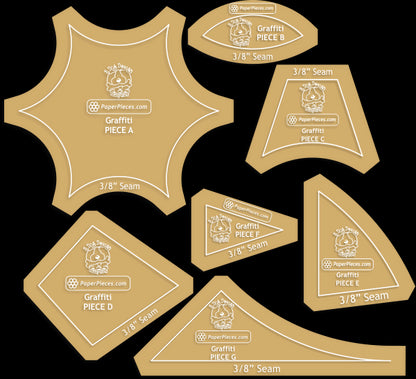 Graffiti Quilt by Carl Hentsch