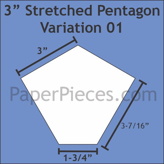 3" Stretch Pentagon Variation 01