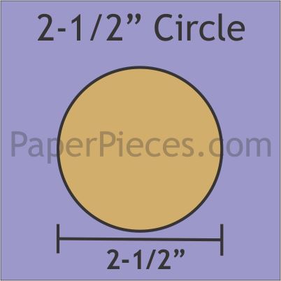 2-1/2" Circles