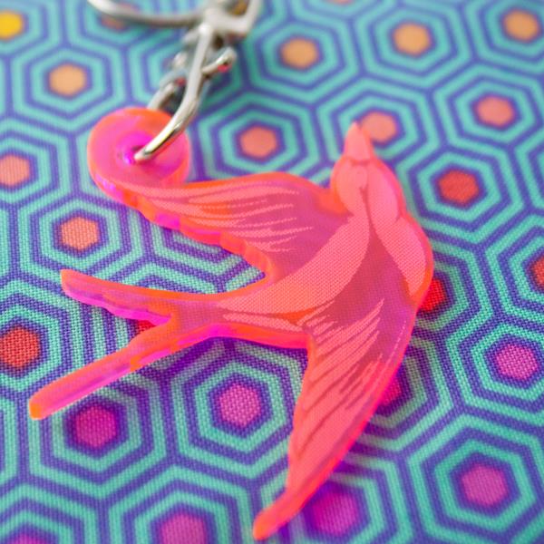 Bird keychain hot sale