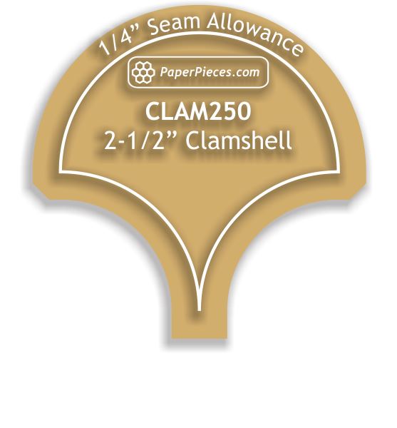 2-1/2" Clamshell