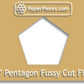 3/4" Pentagon Fussy Cut Finder