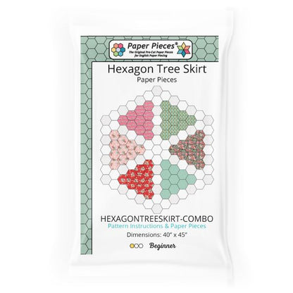 Hexagon Tree Skirt by Paper Pieces®