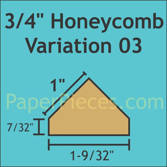 3/4" Honeycomb Variation 03 Papers