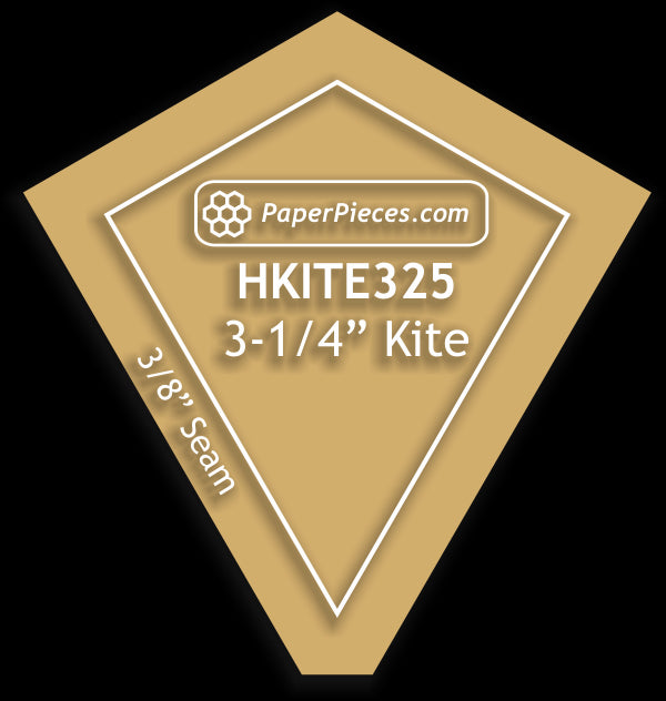 3-1/4" Hexagon Kites