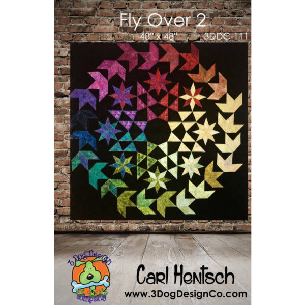 Fly Over 2 Pattern by Carl Hentsch of 3 Dog Design Co.