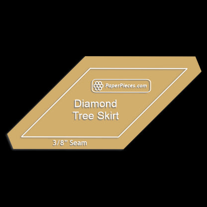 Diamond Tree Skirt by Paper Pieces®