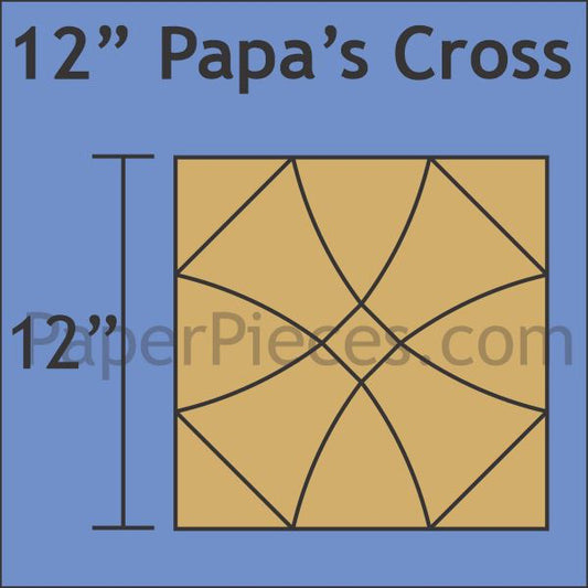 12" Papa's Cross