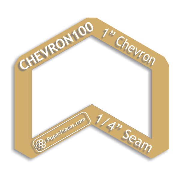 1" Chevron