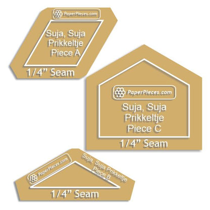 Suja, Suja, Prikkeltje found in Millefiori Quilts 4 by Willyne Hammerstein