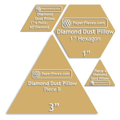 Diamond Dust Pillow by Paper Pieces