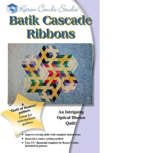 Batik Cascade Ribbons by Karen Combs