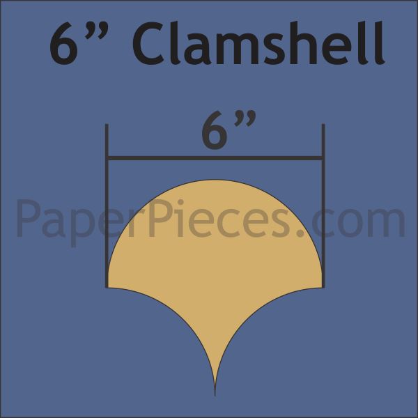 6" Clamshell