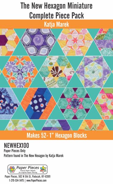 English Paper Piecing Made Easy | Templates for 2 Hexagon Kite