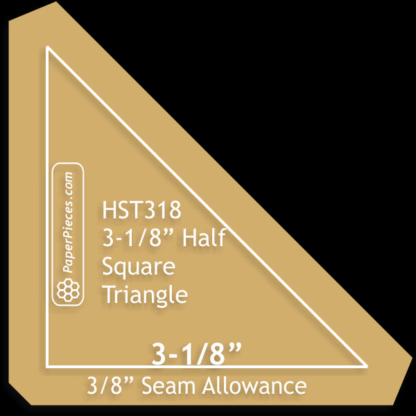 3-1/8" Half Square Triangles