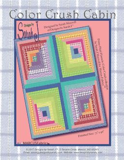 Color Crush Cabin Pattern by Sarah J Maxwell
