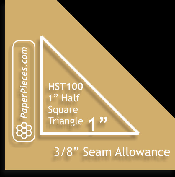 1" Half Square Triangles