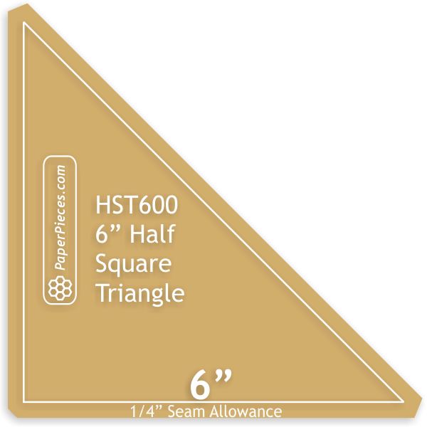 6" Half Square Triangles