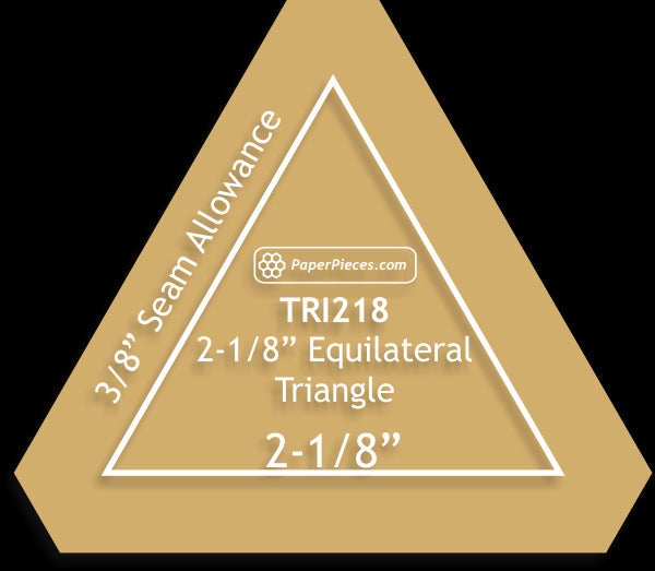 2-1/8" Equilateral Triangles