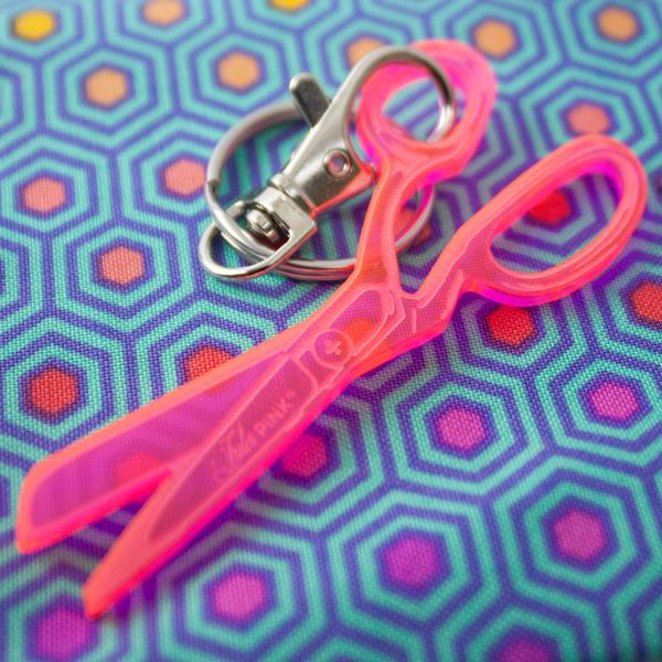 Scissors Keychain by Tula Pink