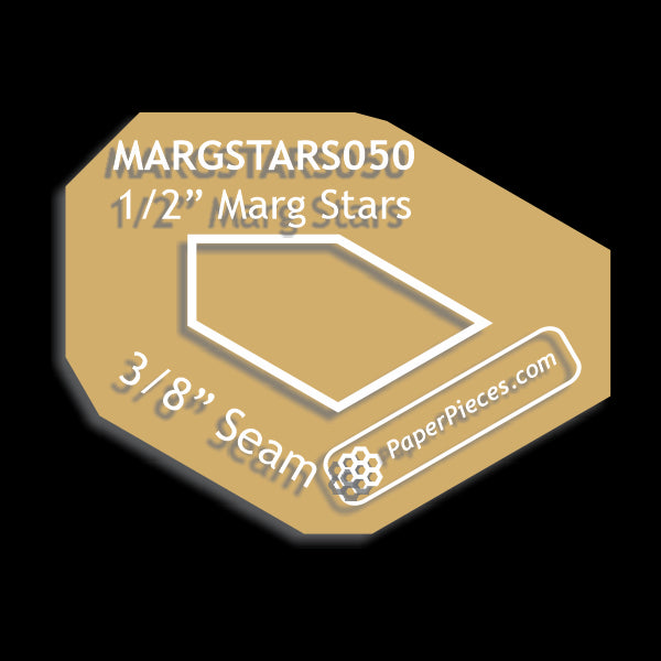 1/2" Marg Stars