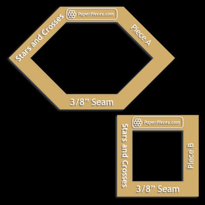 Stars and Crosses by Paper Pieces®