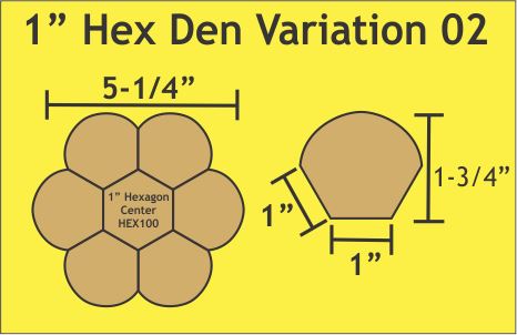 1" Hexden variation 02