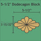 1" Dodecagon