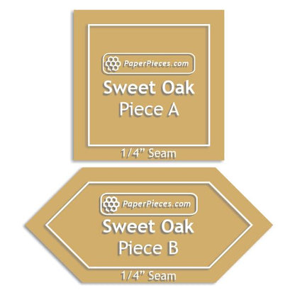 Sweet Oak Baby Quilt by Paper Pieces