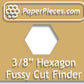 3/8" Hexagon Fussy Cut Finder