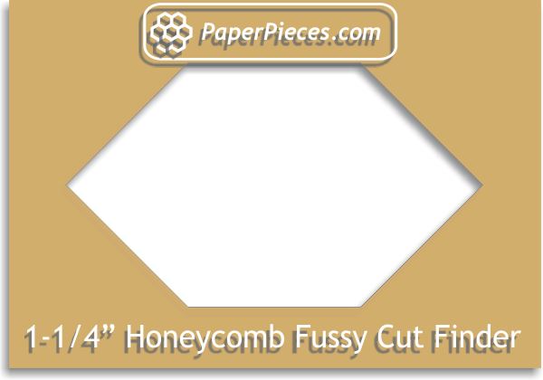 1-1/4" Honeycomb Fussy Cut Finder