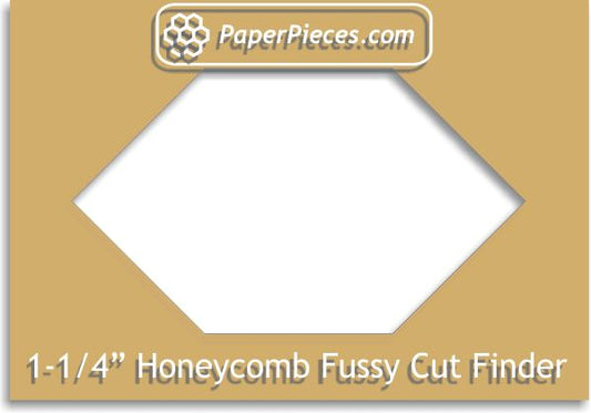 1-1/4" Honeycomb Fussy Cut Finder
