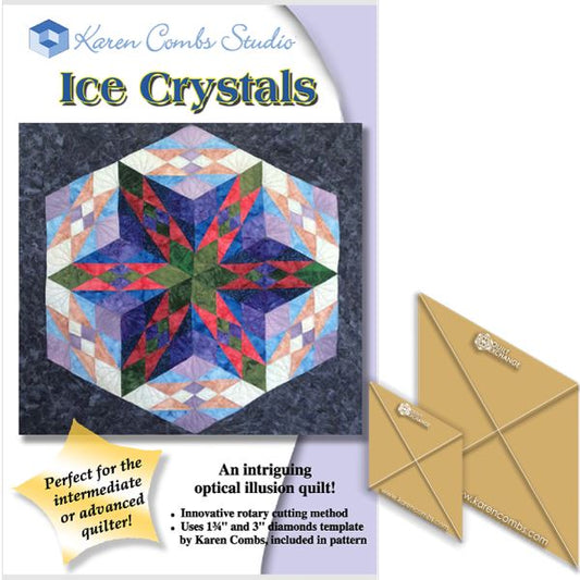 Ice Crystals by Karen Combs with Karen Combs Studio Template Set