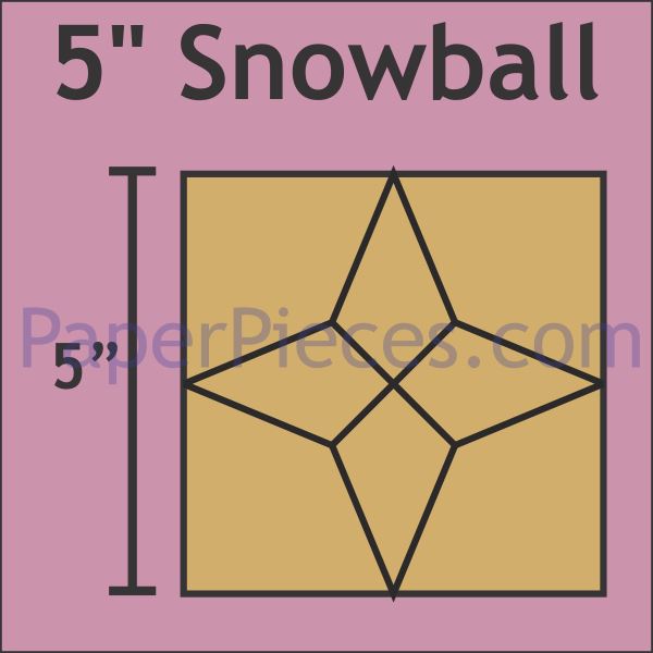 5" Snowball