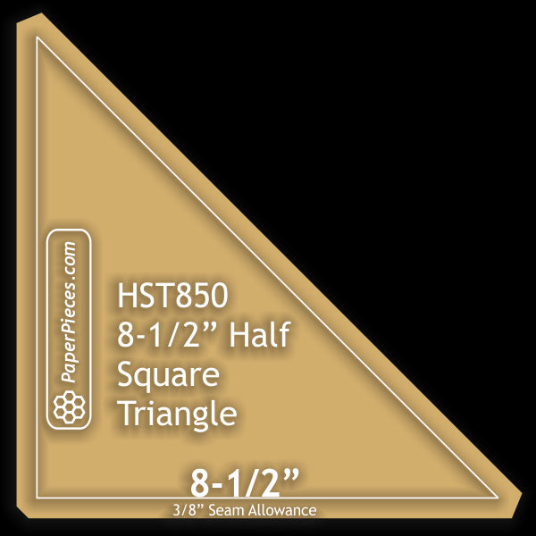 8-1/2" Half Square Triangles