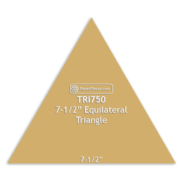 7-1/2" Equilateral Triangle