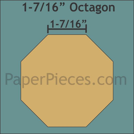 1-7/16" Octagons