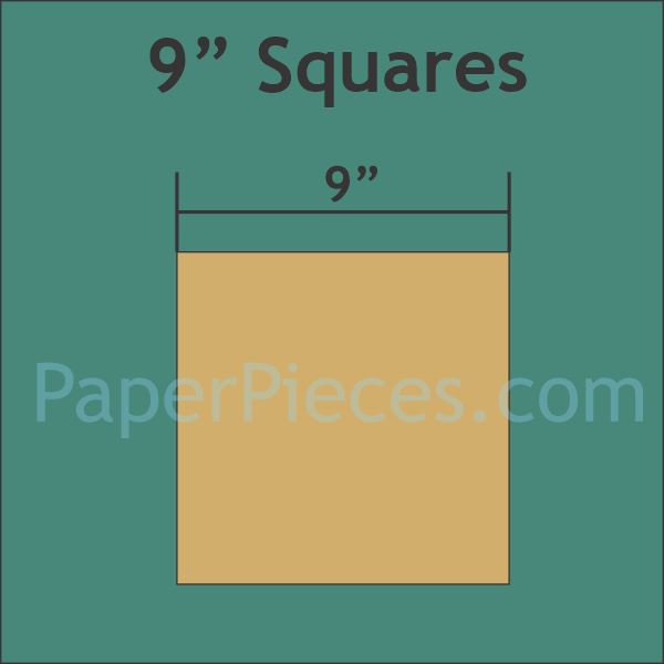 9" Square