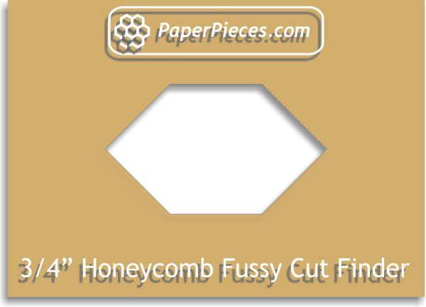 3/4" Honeycomb Fussy Cut Finder