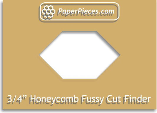 3/4" Honeycomb Fussy Cut Finder
