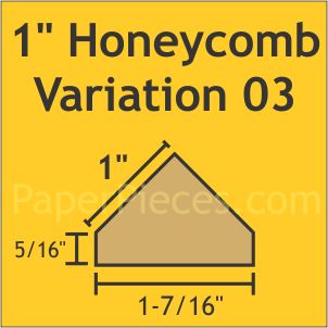 1" Honeycomb Variation 03
