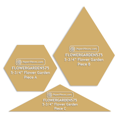 5-3/4" Flower Garden
