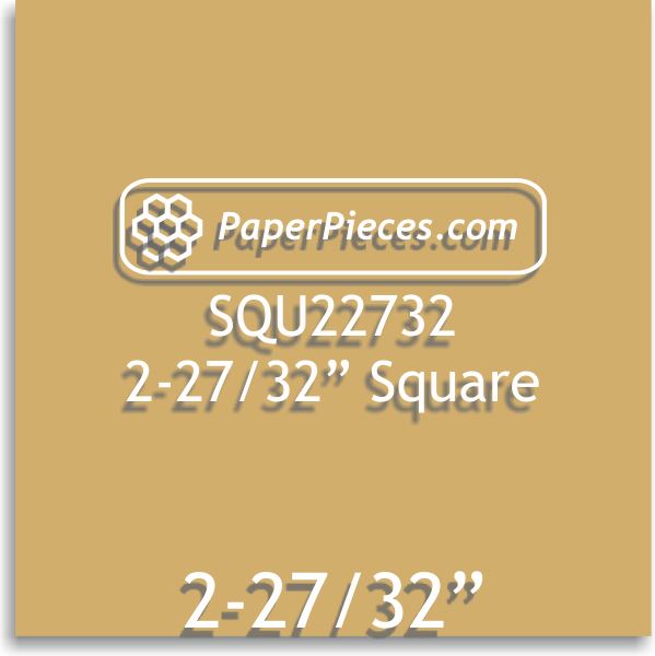 2-27/32" Squares