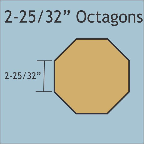 2-25/32" Octagons