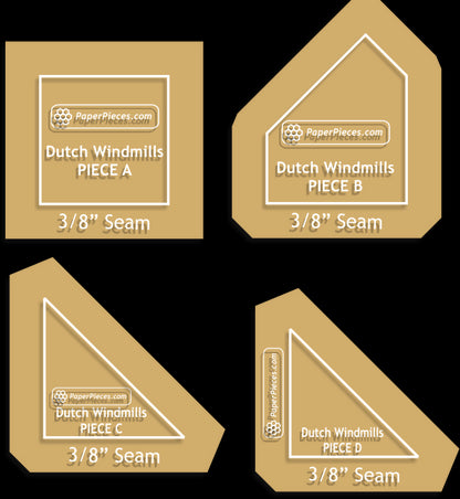 Dutch Windmills by Willyne Hammerstein