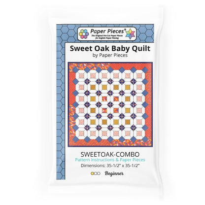 Sweet Oak Baby Quilt by Paper Pieces