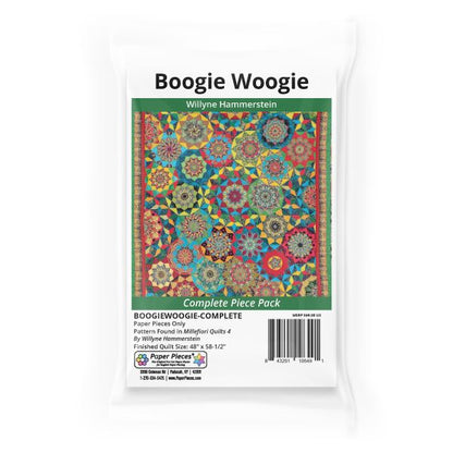 Boogie Woogie found in Millefiori Quilts 4 by Willyne Hammerstein