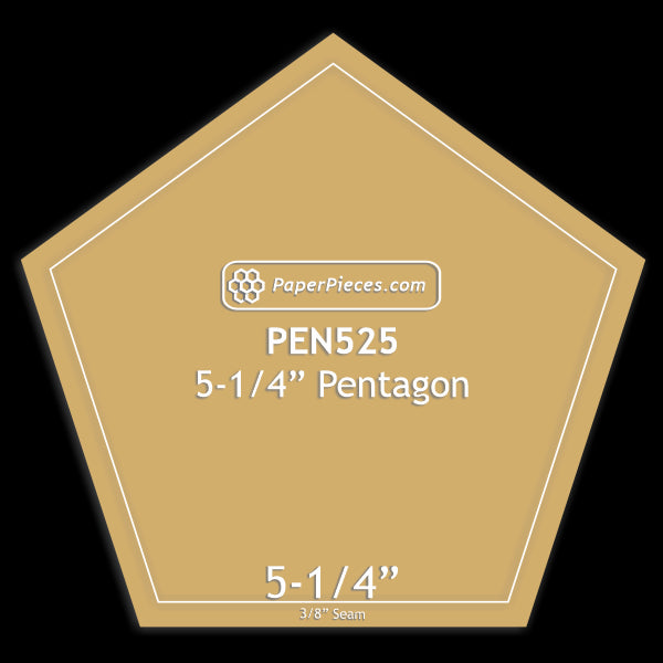 5-1/4" Pentagon
