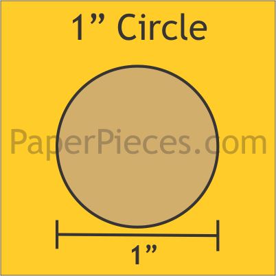 1" Circles